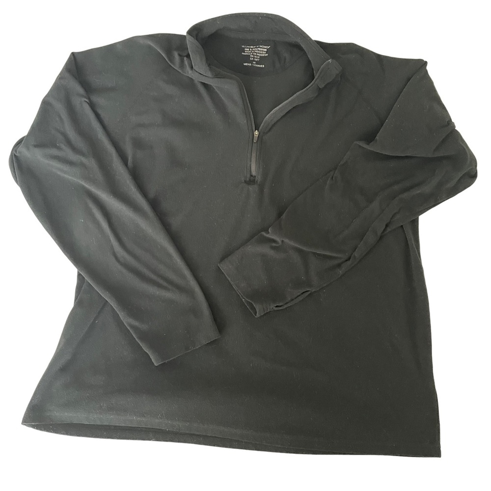 Exofficio Black Pullover with zip. Men’s size M